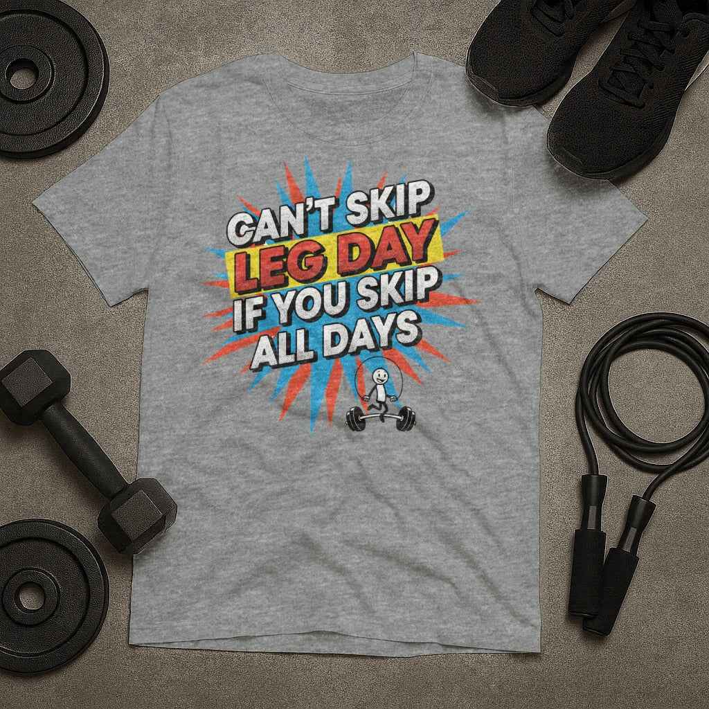 Can't Skip Leg Day If You Skip All Days T-Shirt