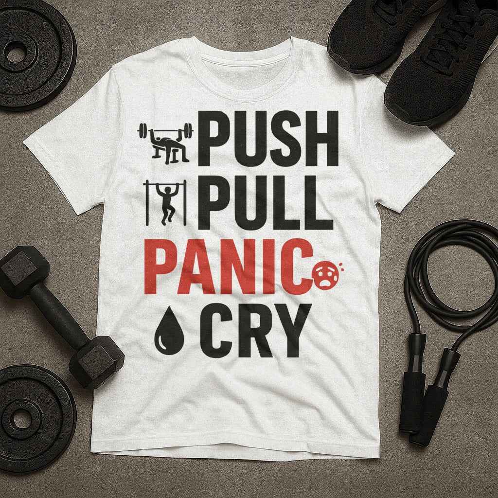 Push Pull Panic Cry T-Shirt