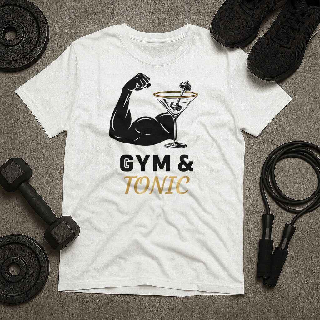 Gym and Tonic Cocktail T-Shirt