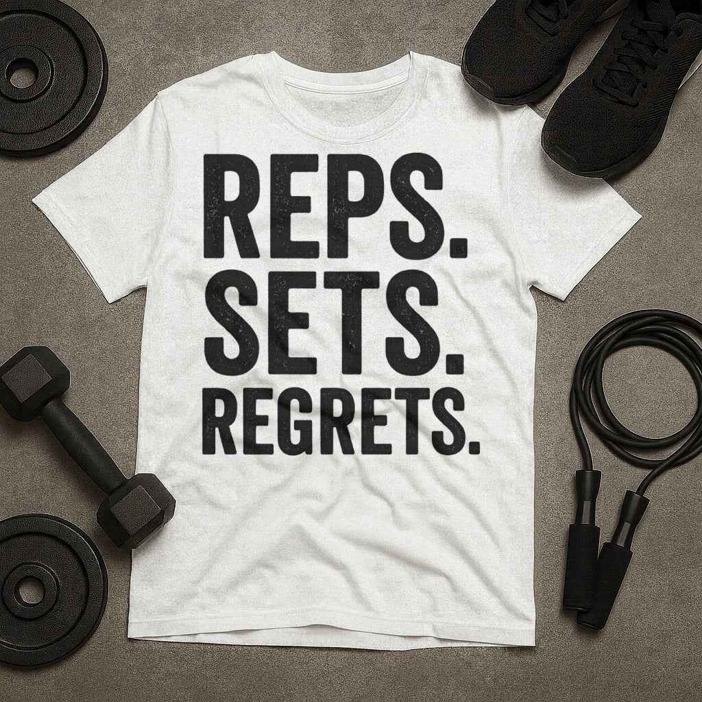 Reps Sets Regrets T-Shirt