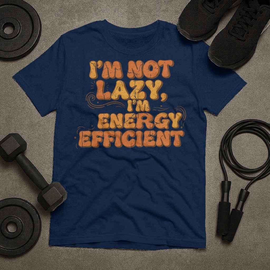 I Am Not Lazy I Am Energy Efficient T-Shirt