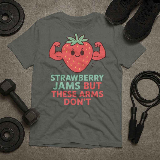 Strawberry Jams But These Arms Dont T-Shirt