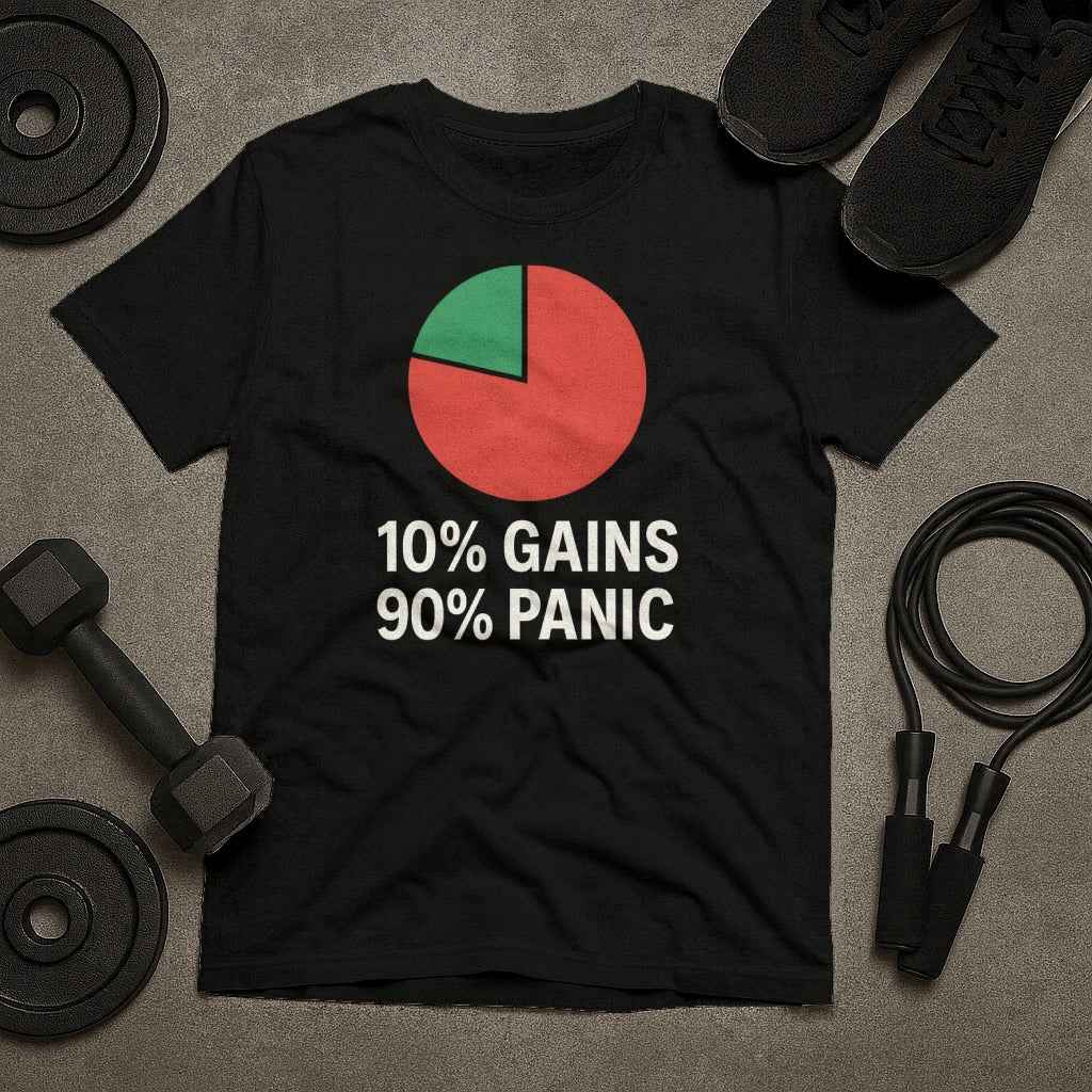 10 Percent Gains 90 Percent T-Shirt