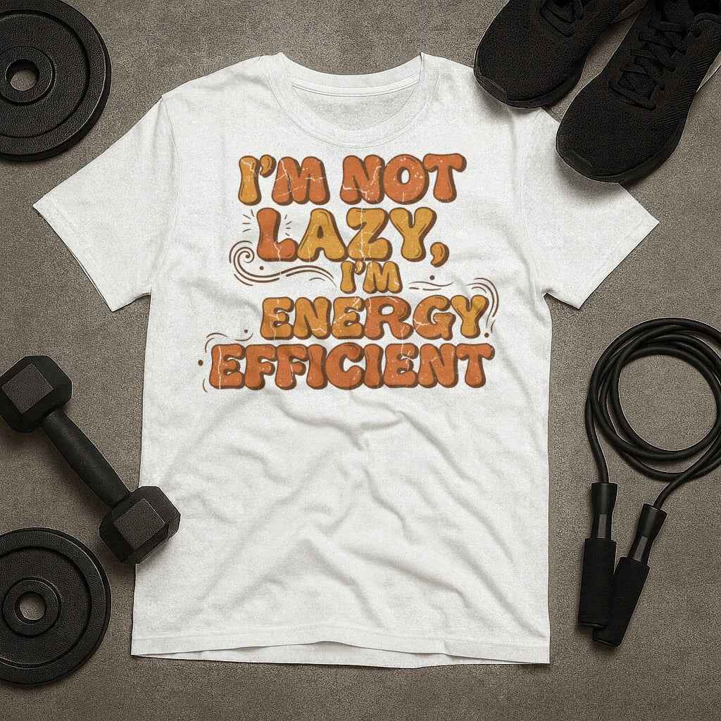 I Am Not Lazy I Am Energy Efficient T-Shirt
