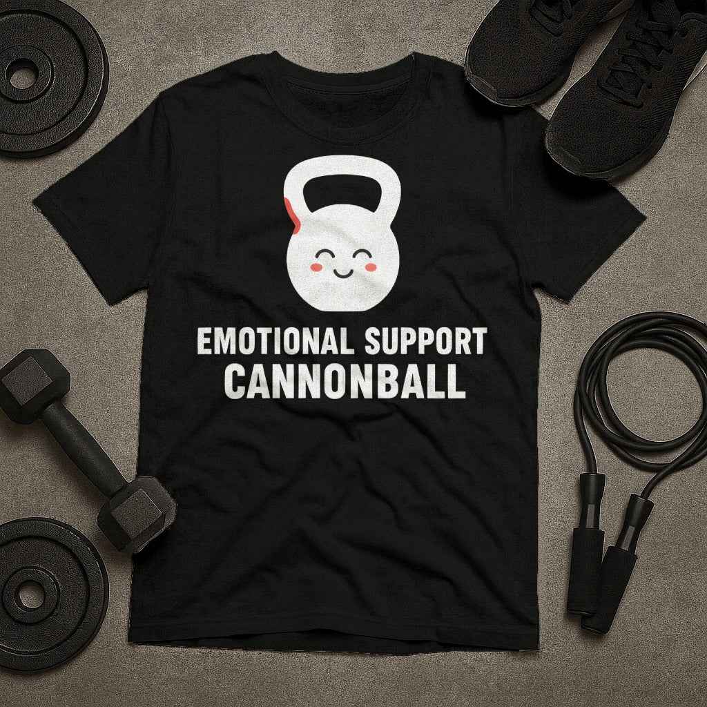 Emotional Support Cannonball T-Shirt