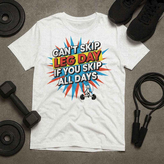 Can't Skip Leg Day If You Skip All Days T-Shirt
