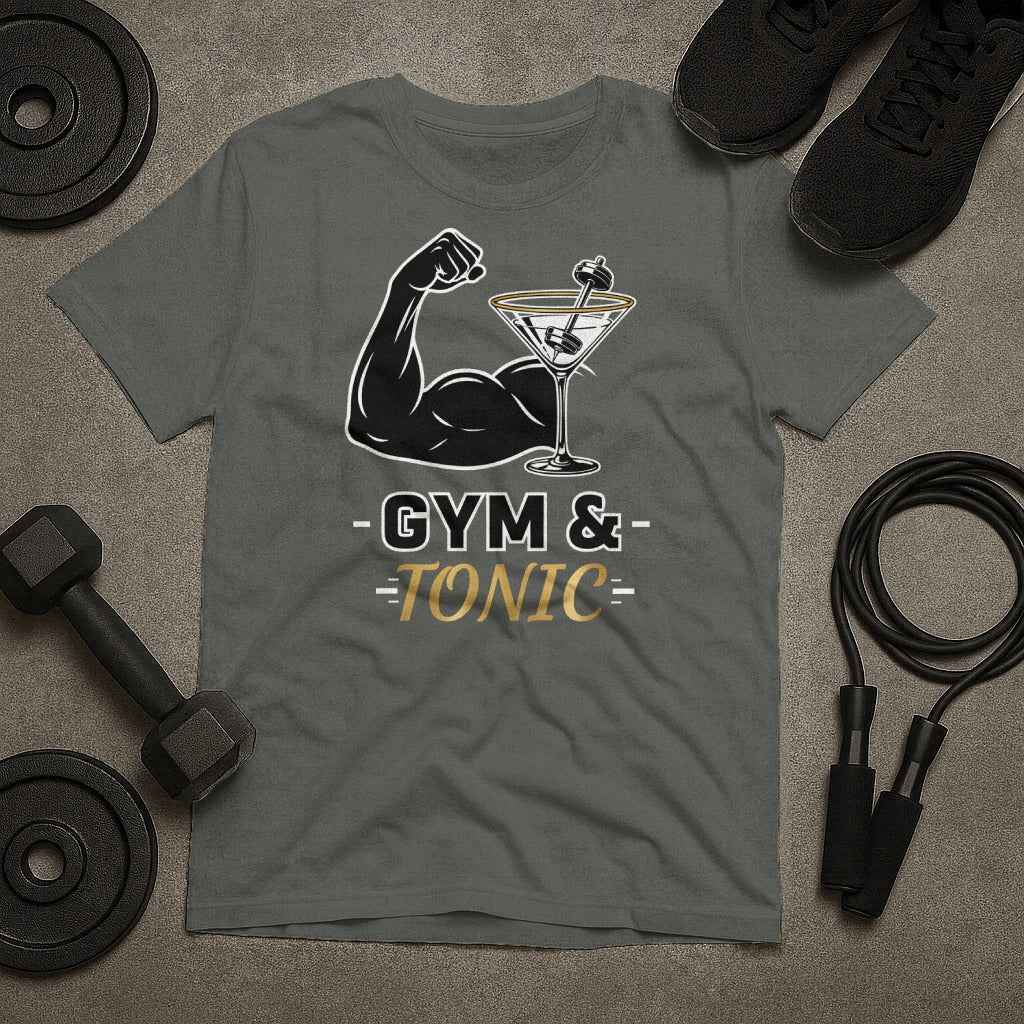Gym and Tonic Cocktail T-Shirt