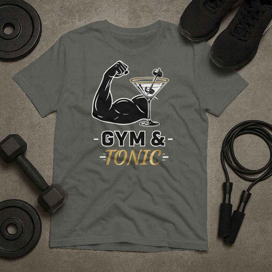 Gym and Tonic Cocktail T-Shirt