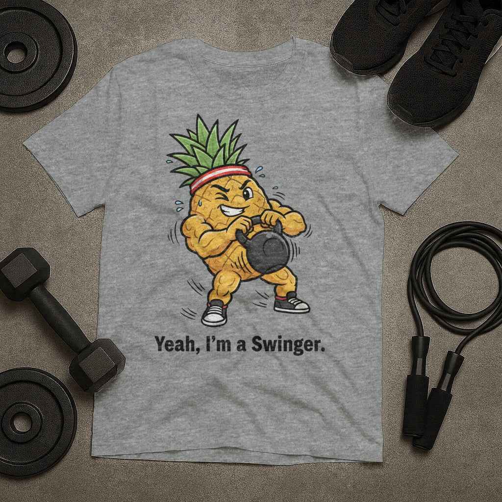Pineapple Kettlebell Swinger T-Shirt