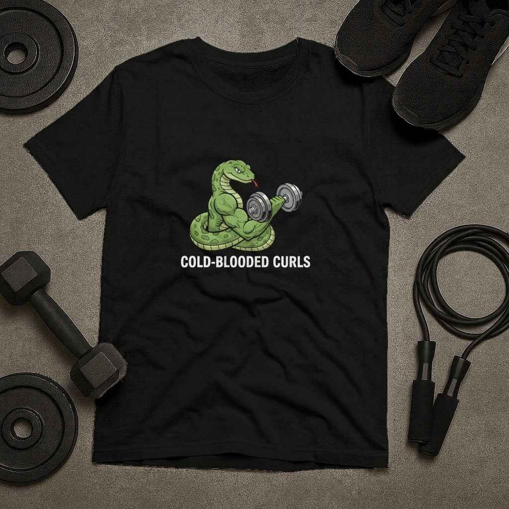 Cold Blooded Curls Snake T-Shirt