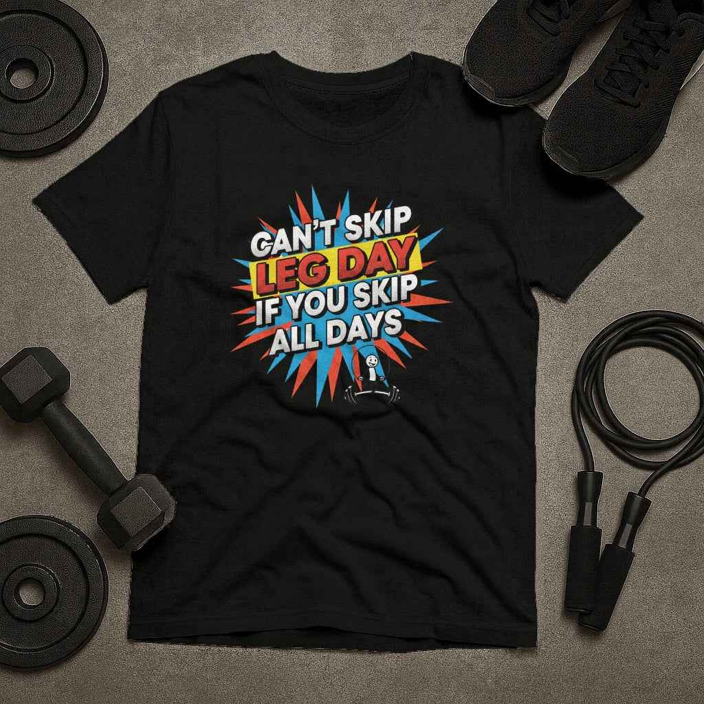 Can't Skip Leg Day If You Skip All Days T-Shirt