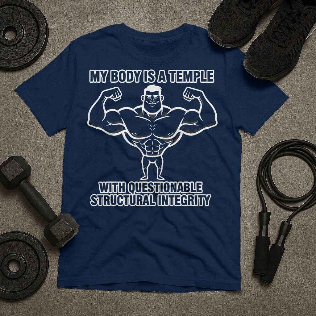 My Body Is A Temple With Questionable Structural Integrity T-Shirt