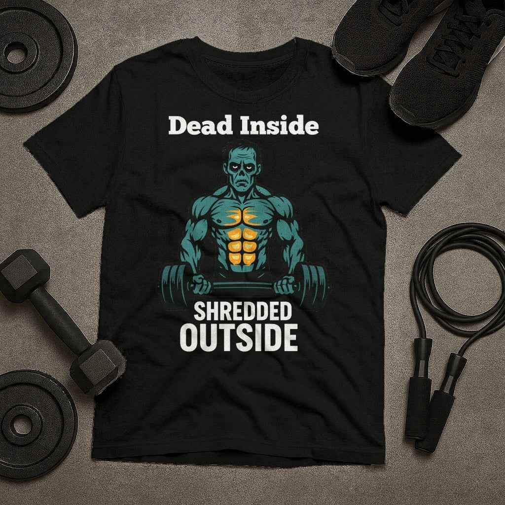 Dead Inside Shredded Outside Zombie T-Shirt