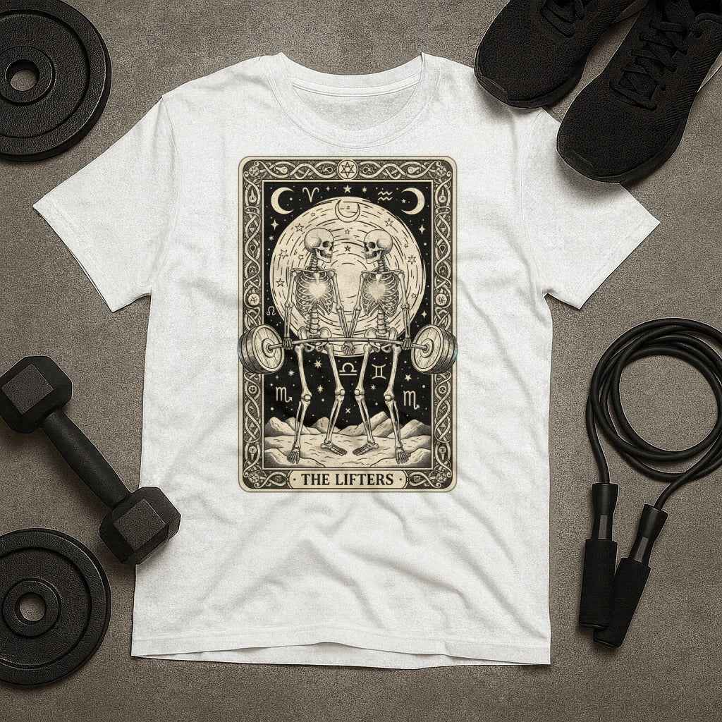 The Lifters Tarot Card Style T-Shirt