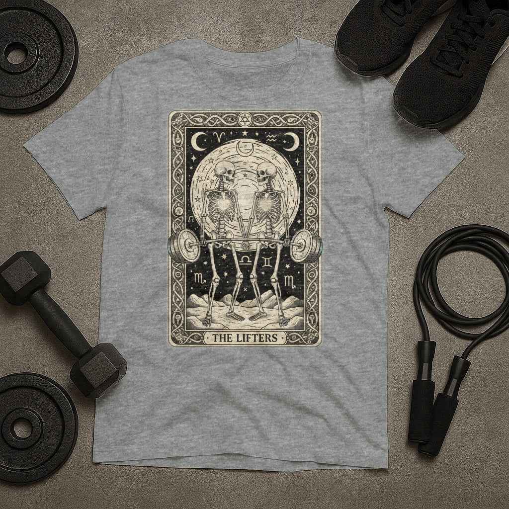 The Lifters Tarot Card Style T-Shirt