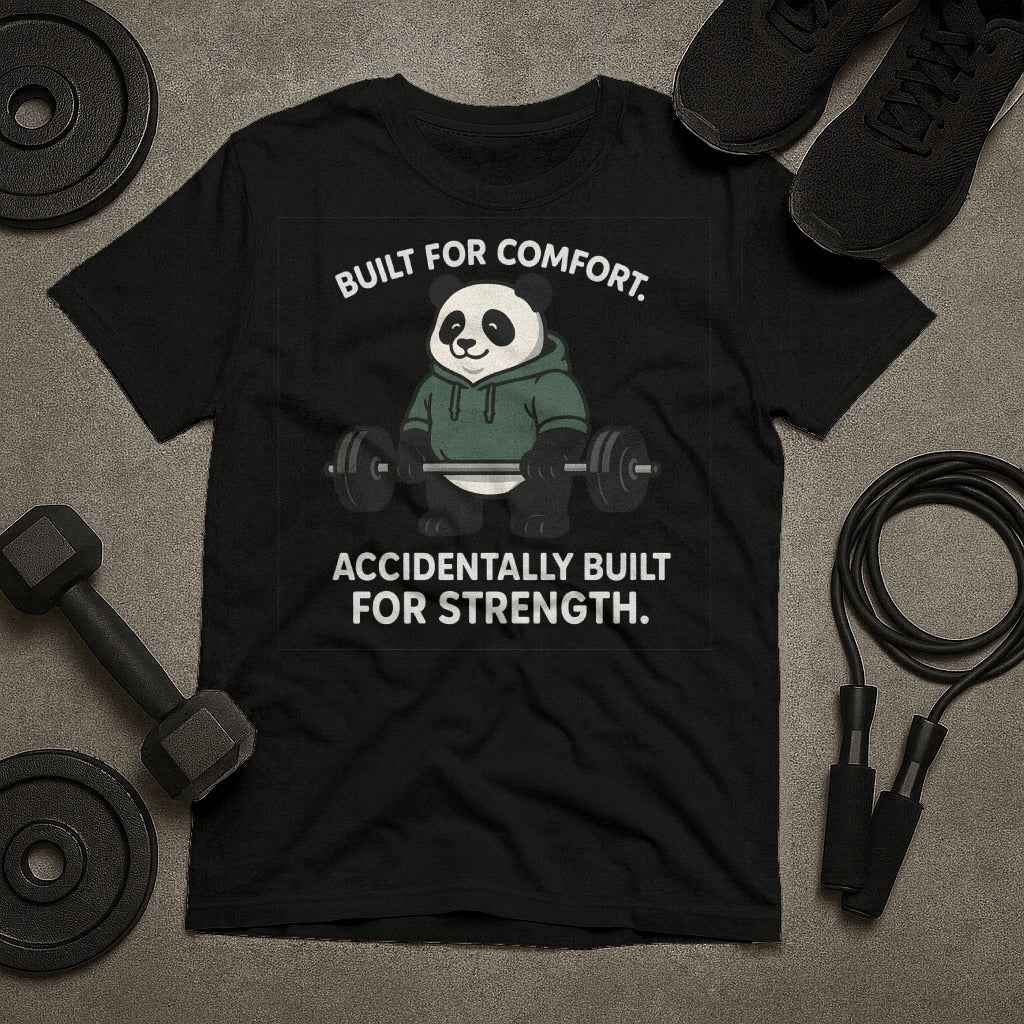 Built for Comfort Panda T-Shirt
