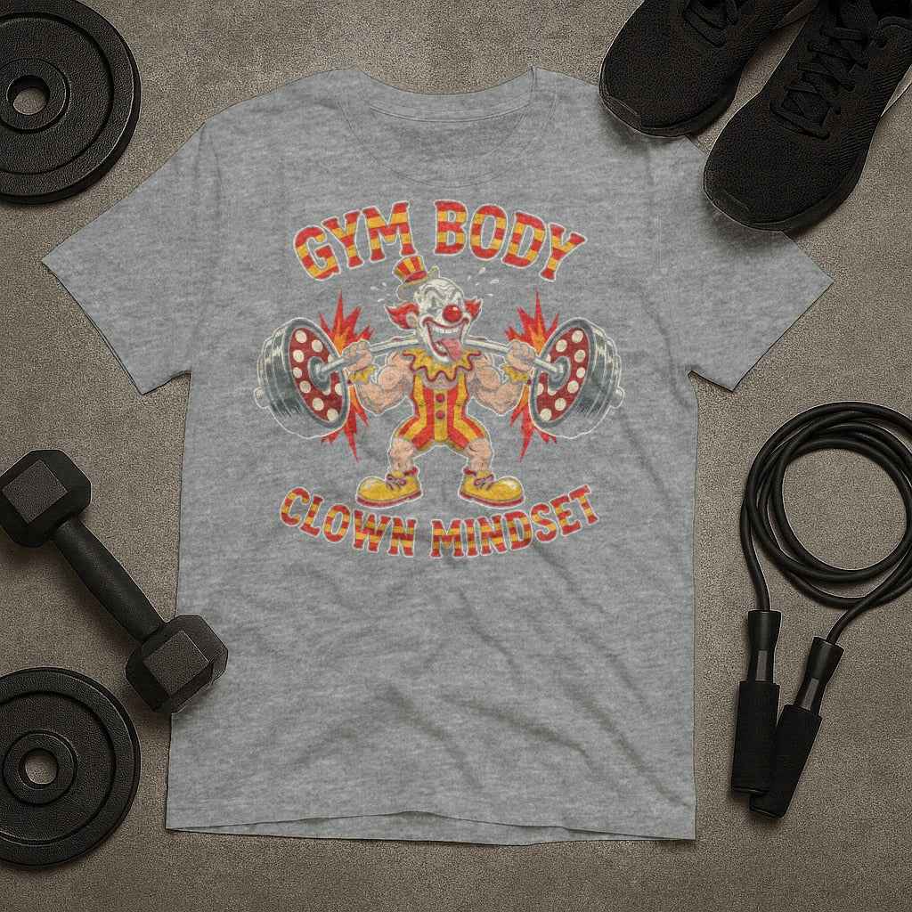 Gym Body Clown Mindset T-Shirt