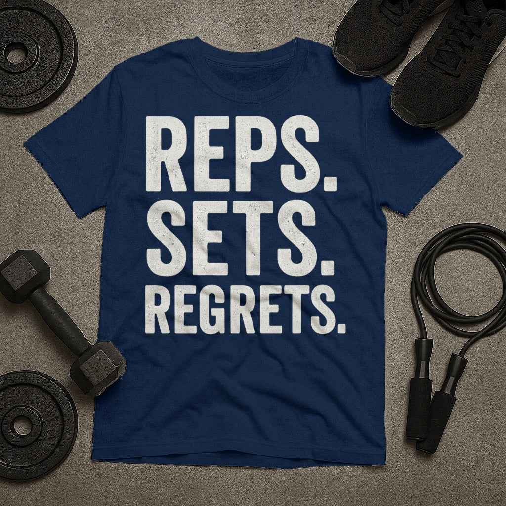 Reps Sets Regrets T-Shirt