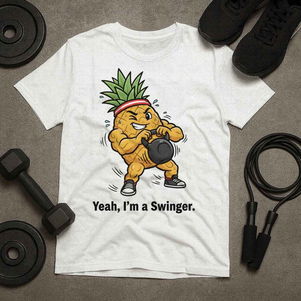 Pineapple Kettlebell Swinger T-Shirt
