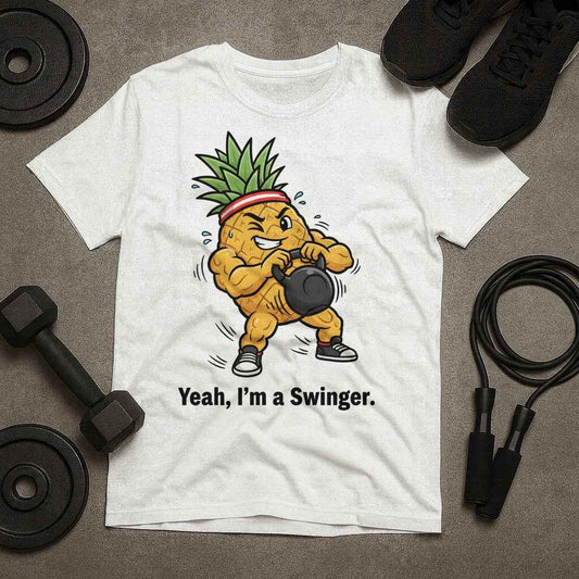 Pineapple Kettlebell Swinger T-Shirt