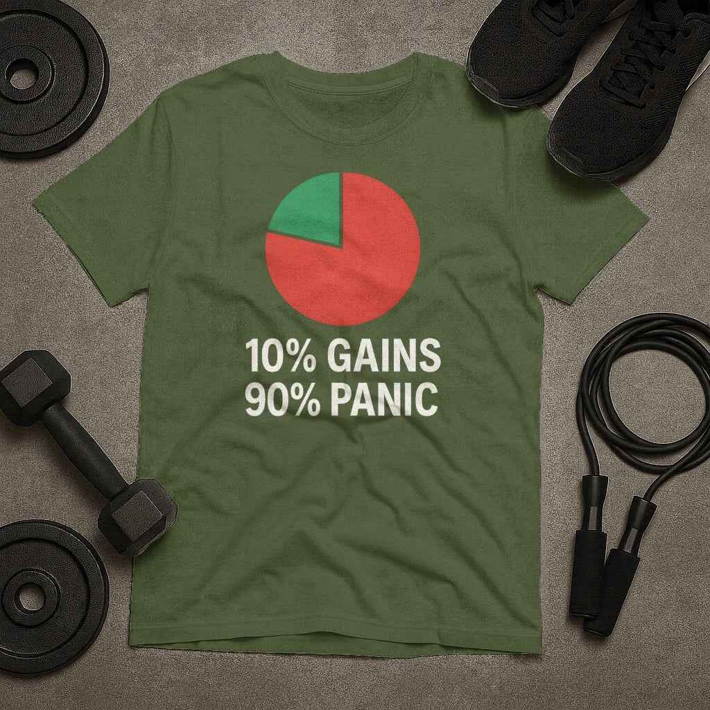 10 Percent Gains 90 Percent T-Shirt