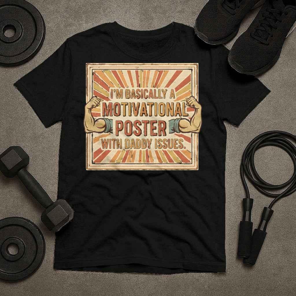Motivational Poster Daddy Issues T-Shirt