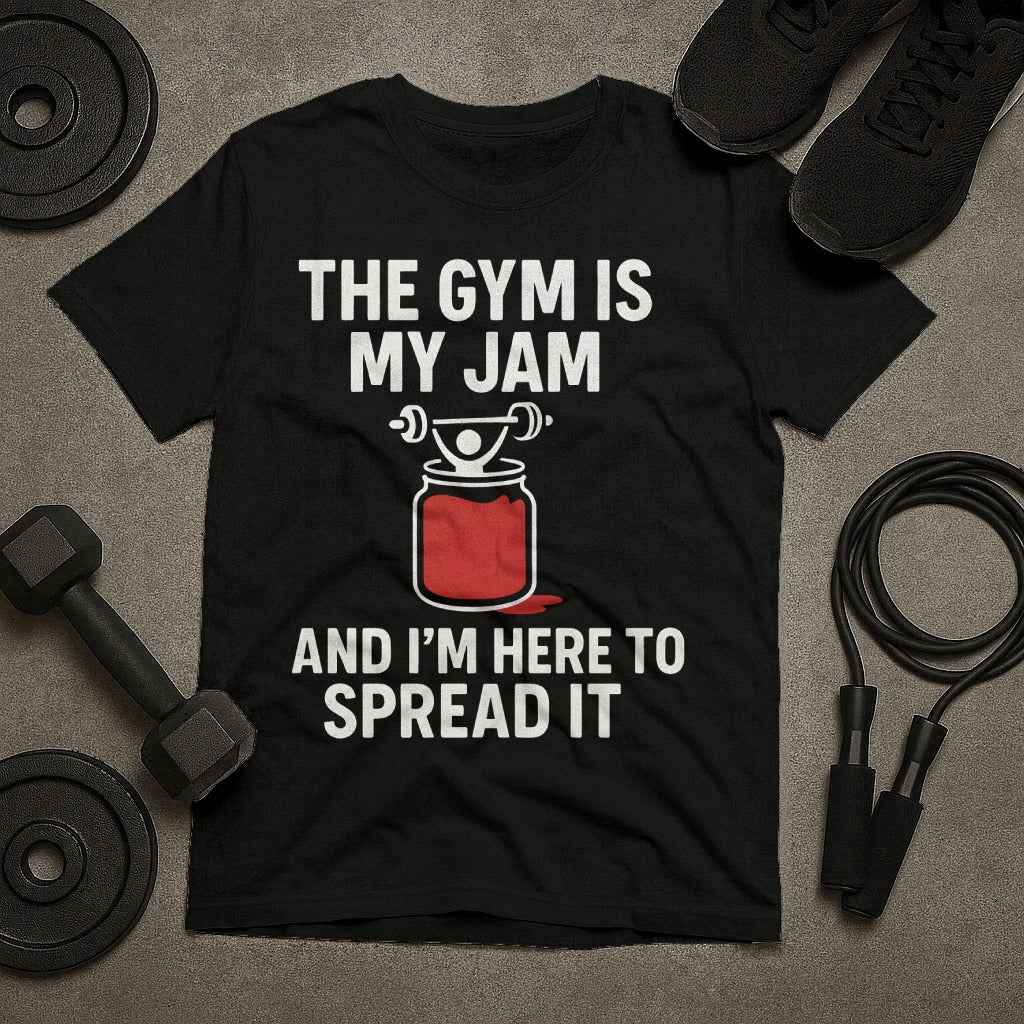The Gym Is My Jam And Im Here To Spread It T-Shirt