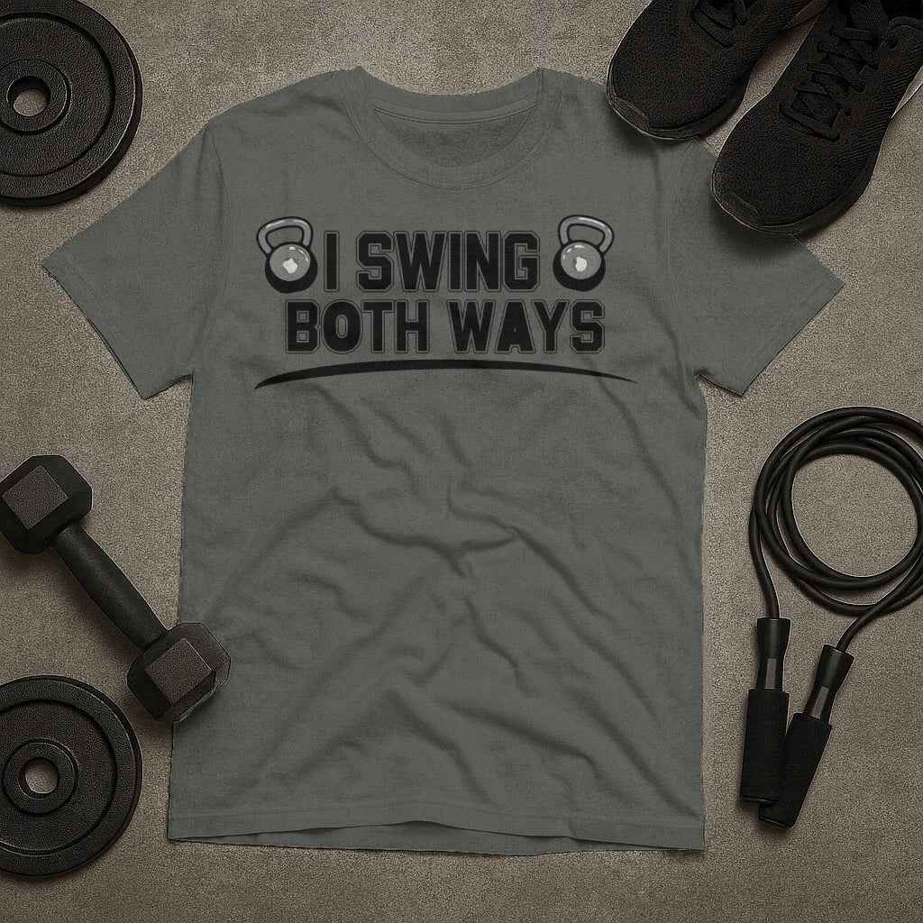 I Swing Both Ways Gym T-Shirt