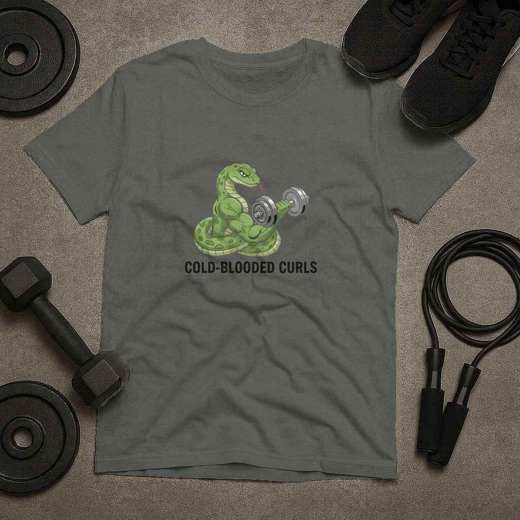 Cold Blooded Curls Snake T-Shirt