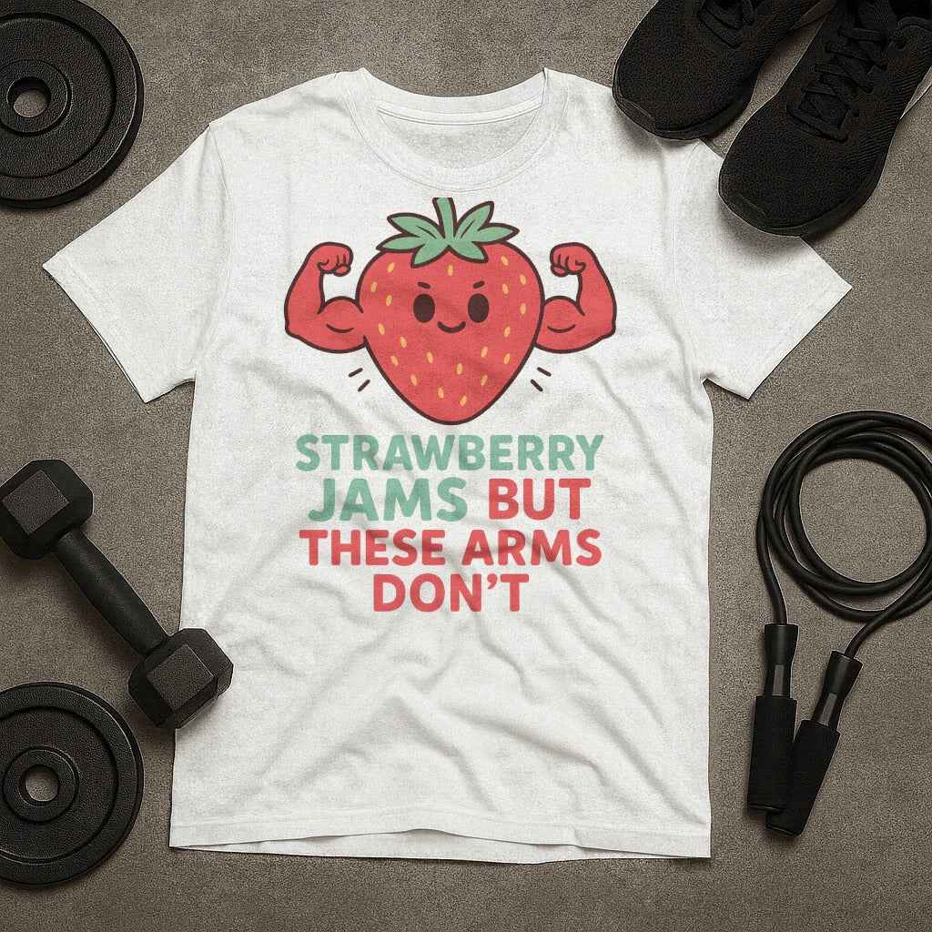 Strawberry Jams But These Arms Dont T-Shirt