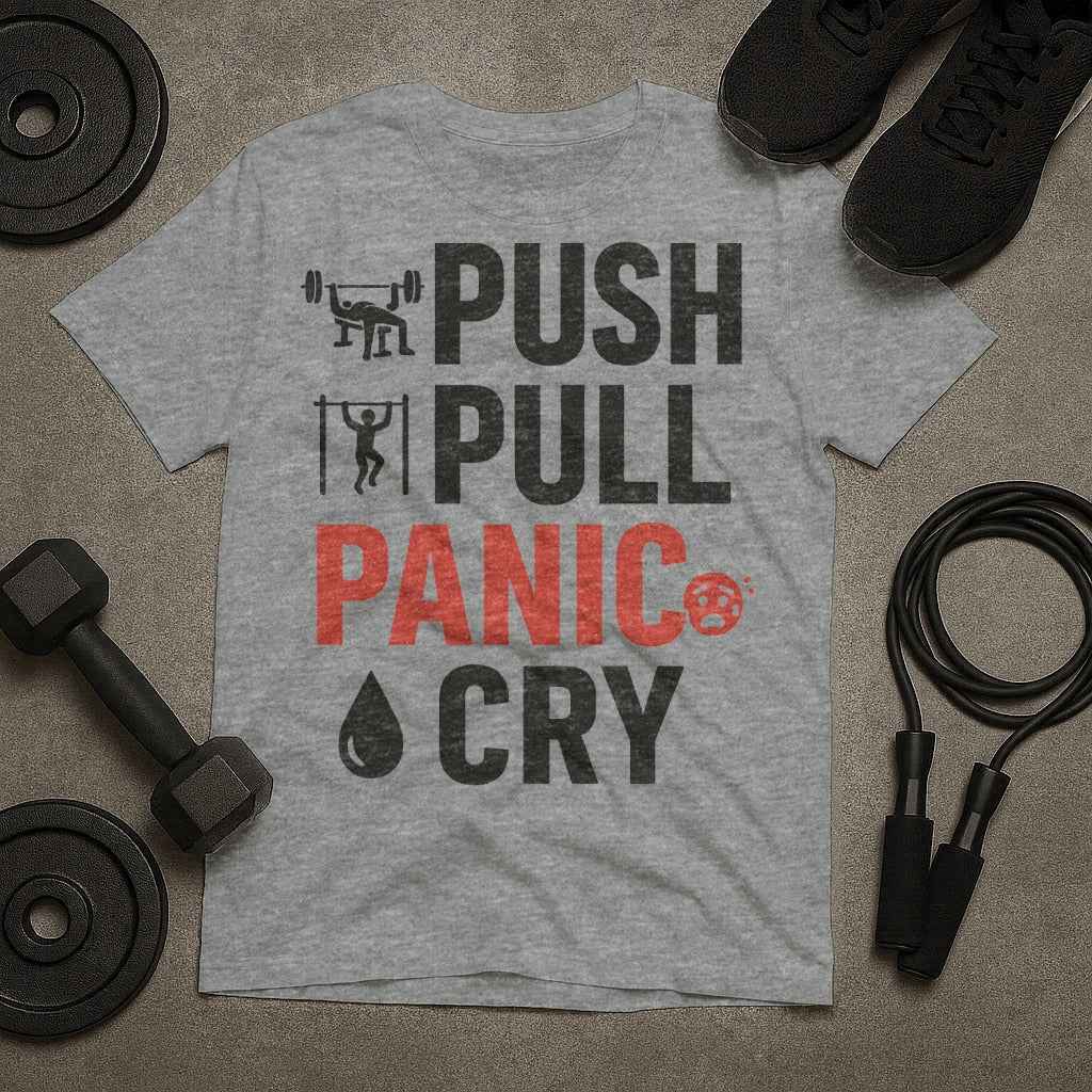 Push Pull Panic Cry T-Shirt