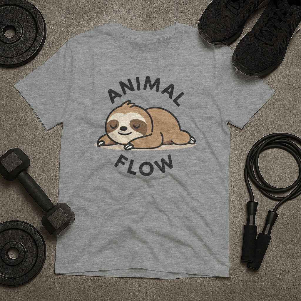 Lazy Sloth Animal Flow T-Shirt
