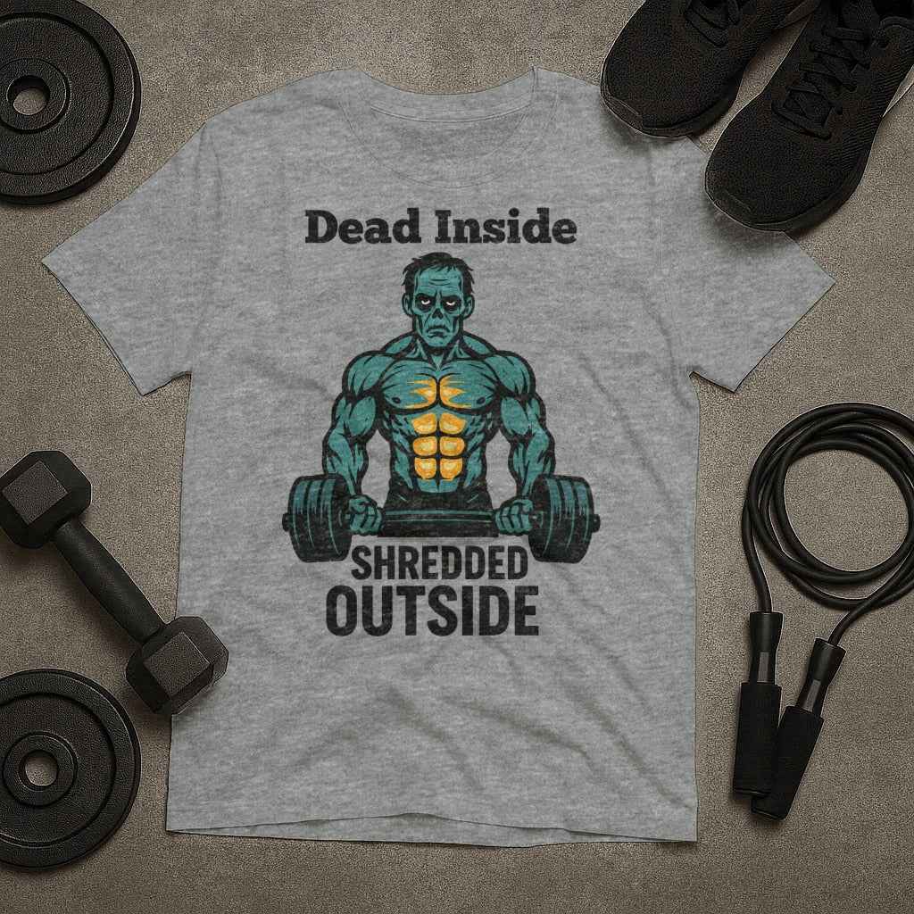 Dead Inside Shredded Outside Zombie T-Shirt