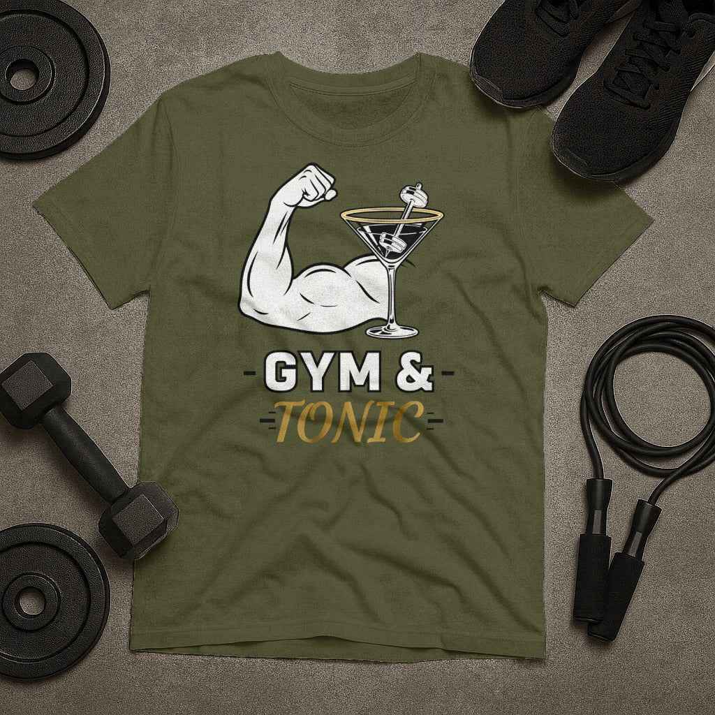 Gym and Tonic Cocktail T-Shirt