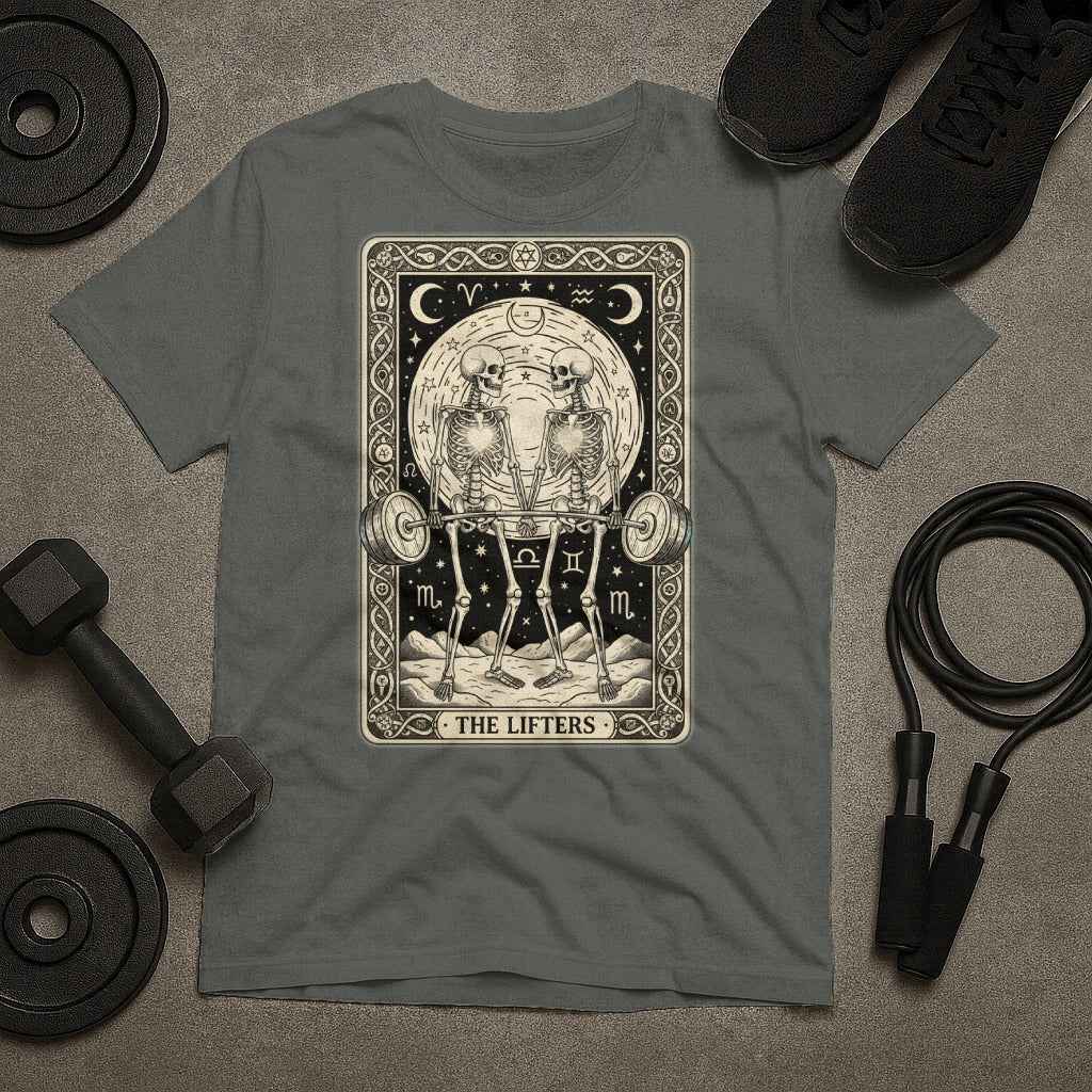 The Lifters Tarot Card Style T-Shirt