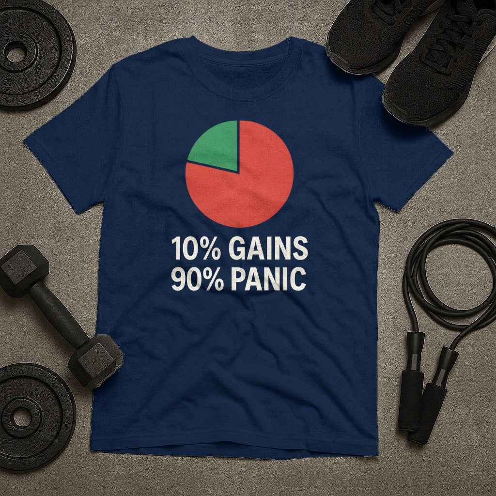 10 Percent Gains 90 Percent T-Shirt