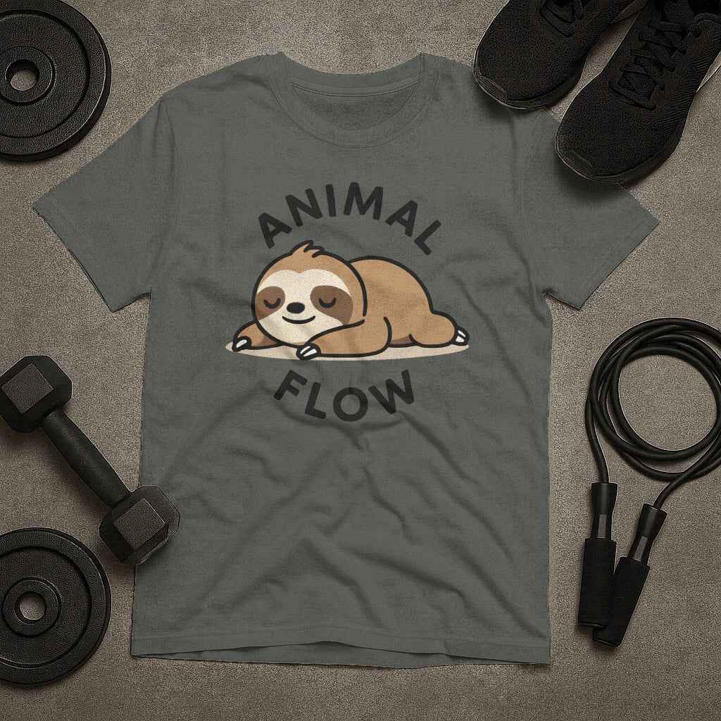 Lazy Sloth Animal Flow T-Shirt