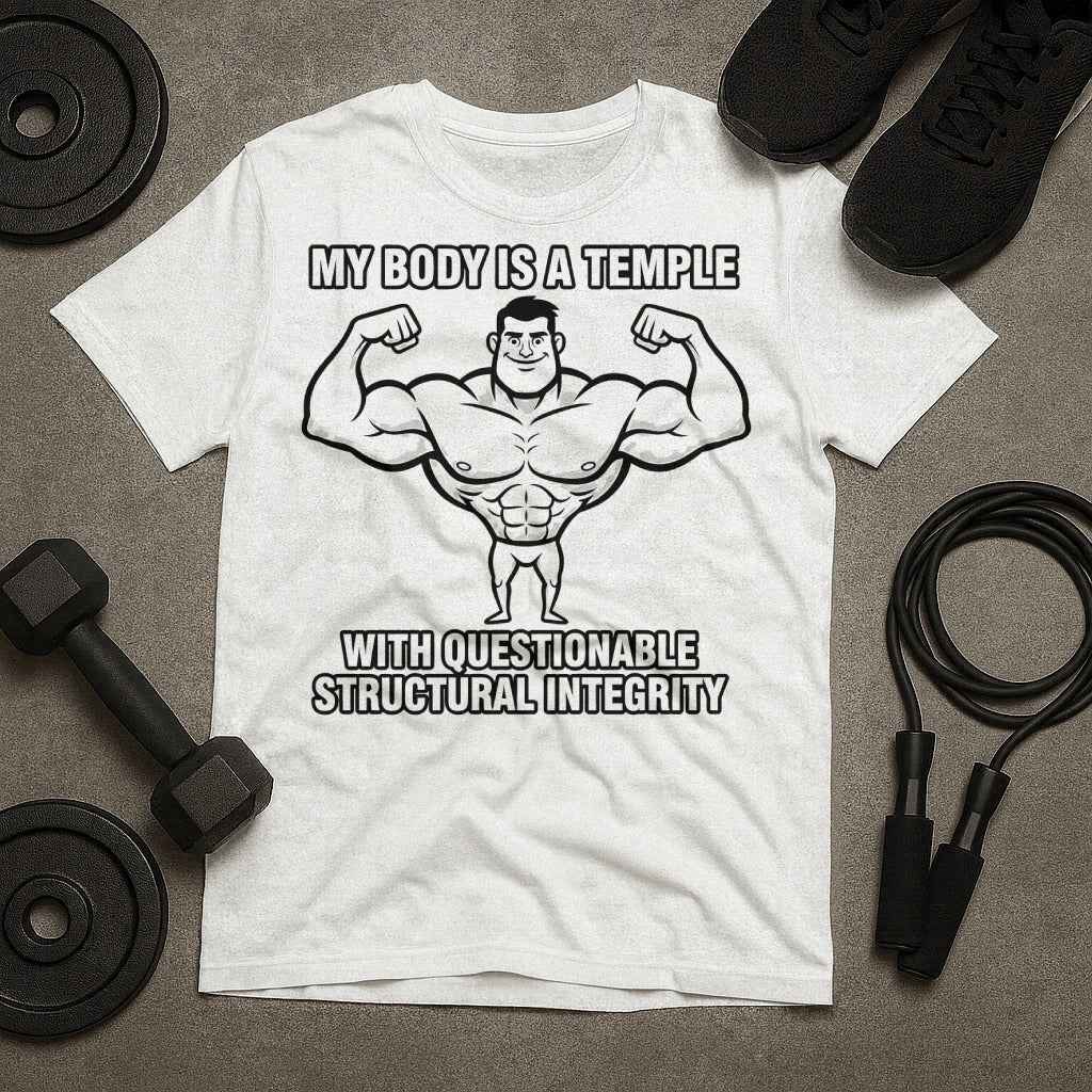 My Body Is A Temple With Questionable Structural Integrity T-Shirt