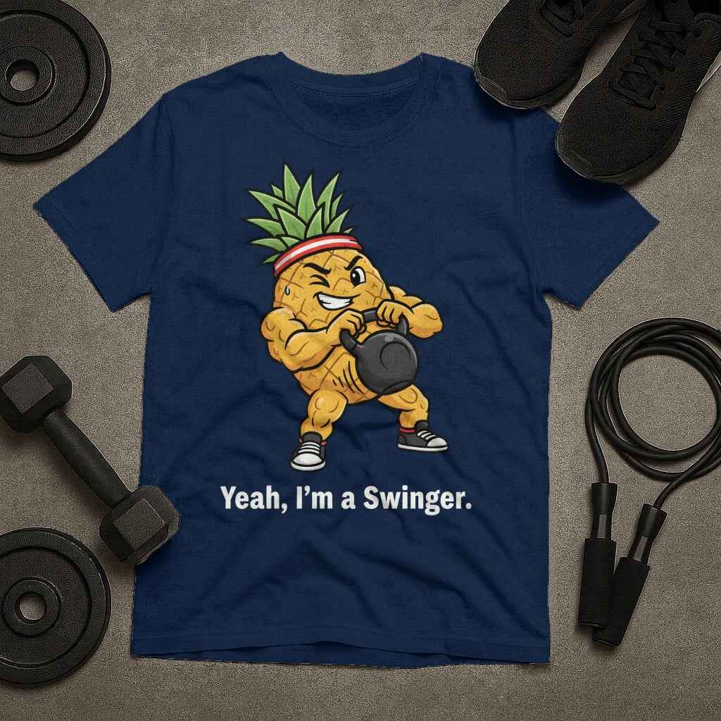 Pineapple Kettlebell Swinger T-Shirt