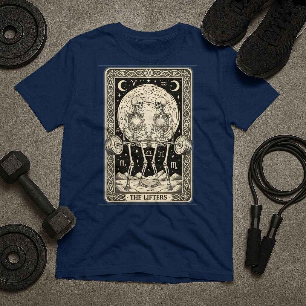 The Lifters Tarot Card Style T-Shirt