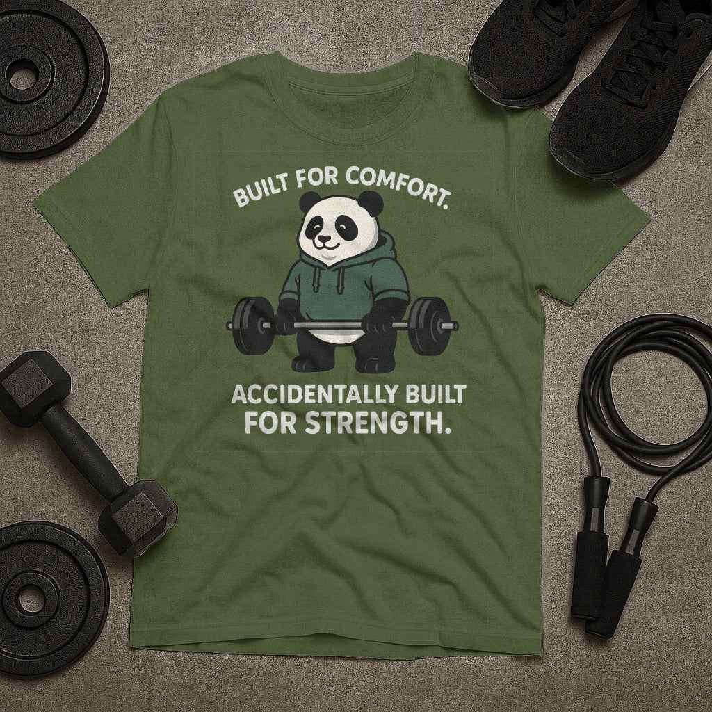 Built for Comfort Panda T-Shirt