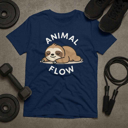 Lazy Sloth Animal Flow T-Shirt