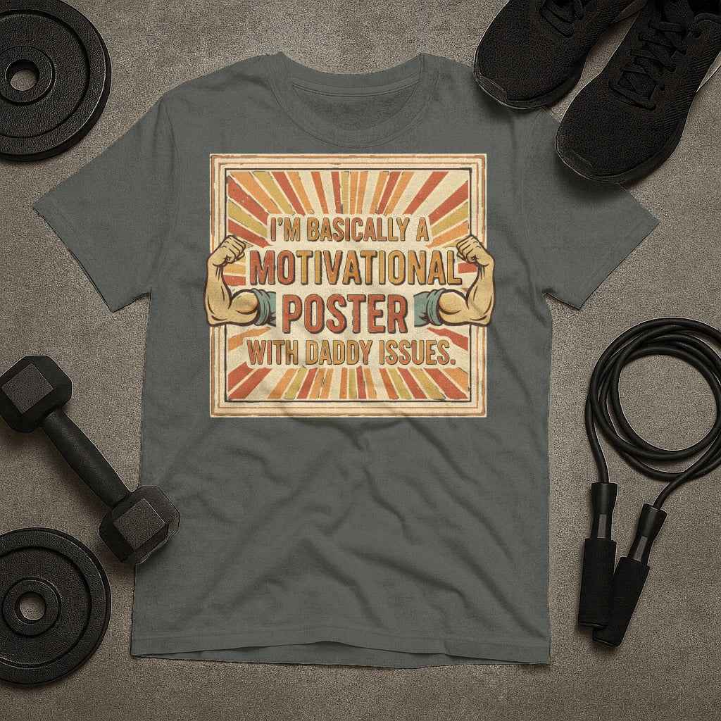 Motivational Poster Daddy Issues T-Shirt