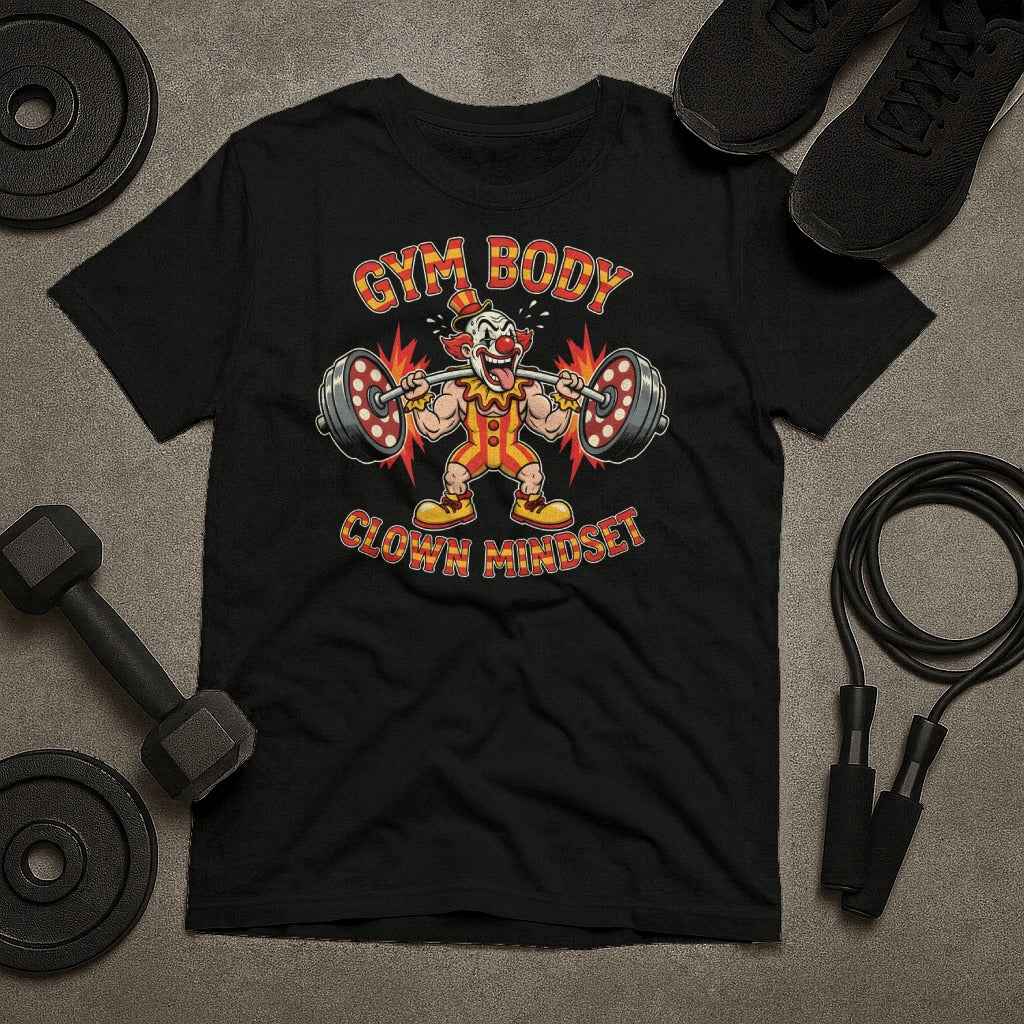 Gym Body Clown Mindset T-Shirt