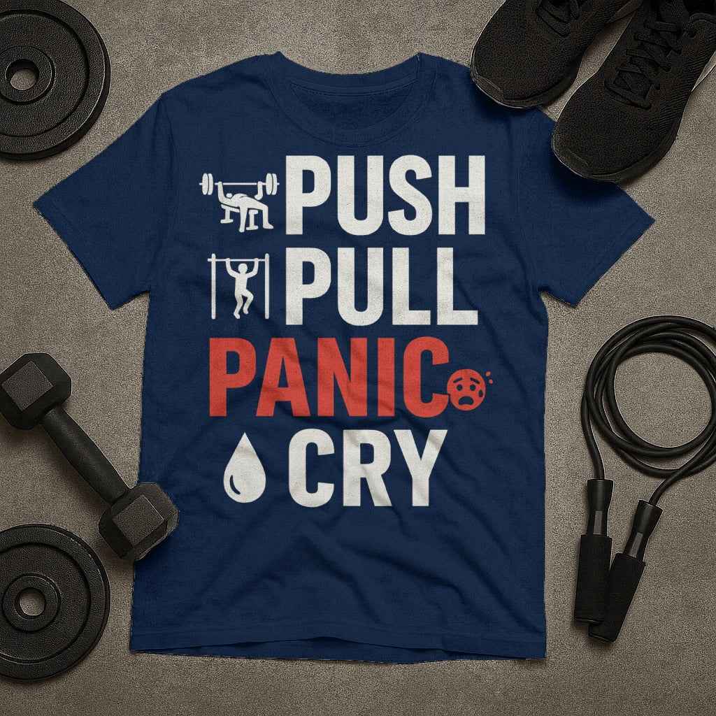 Push Pull Panic Cry T-Shirt