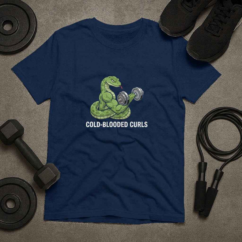 Cold Blooded Curls Snake T-Shirt