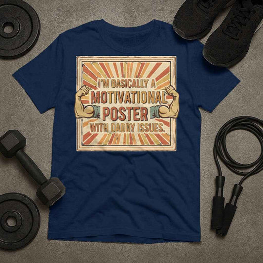 Motivational Poster Daddy Issues T-Shirt