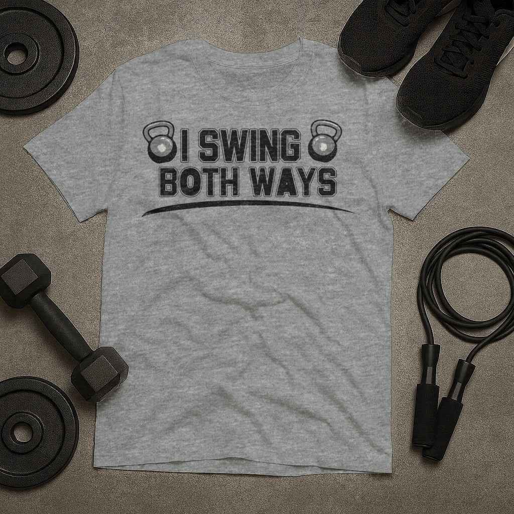 I Swing Both Ways Gym T-Shirt