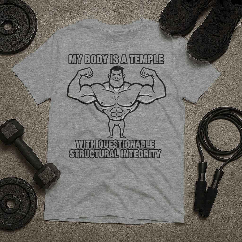 My Body Is A Temple With Questionable Structural Integrity T-Shirt