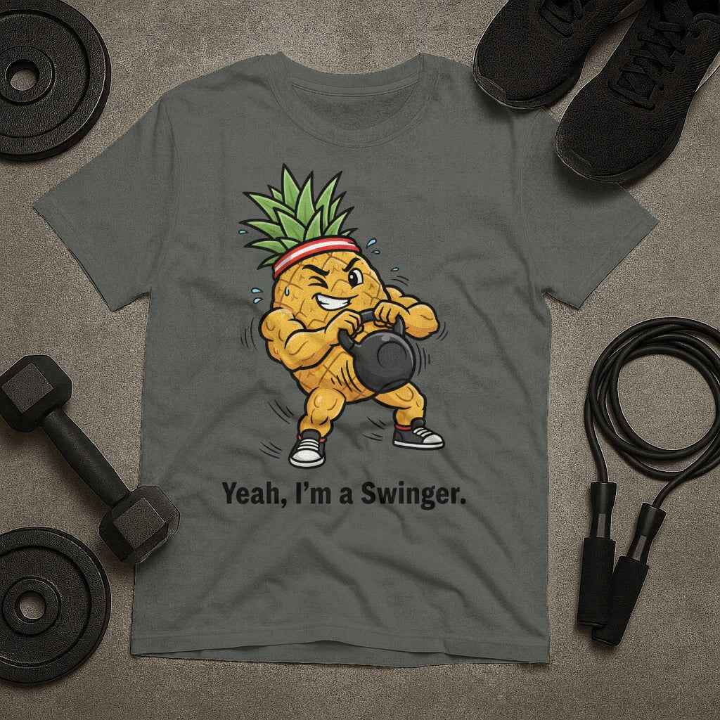 Pineapple Kettlebell Swinger T-Shirt